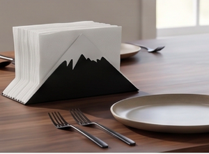 Creative <b>Mountain</b> View Napkin Holder Artistic Triangle Tissue Stand For Dining Table Office And Cafe Decoration - Product Image 5