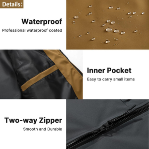 Unisex Spring Autumn Waterproof Thin Soft Shell Windbreaker Jacket Customizable Top Selling Fashion Casual Wear - Product Image 6