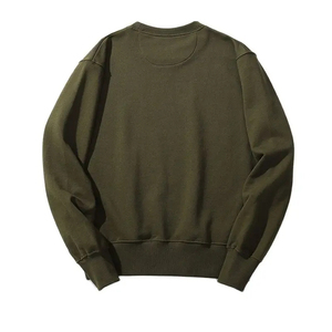Vestido tipo sudadera oversize estético al por mayor, de ajuste holgado, liso, de forro polar grueso - Product Image 6