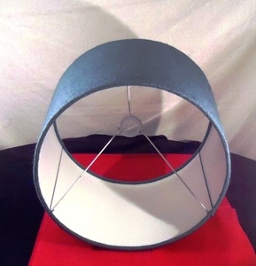 Cylinder Fabric Lamp <b>Shade</b> <b>Black</b> Minimalist Design Easy Installation Lamp Accessory for Table and Desk Lamp with e27 fittings - Product Image 5