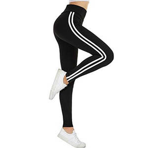 Leggings de Yoga de Cintura Alta para Mujer, Tejidos, de Secado Rápido, Transpirables, Ecológicos, Antibacterianos, Estilo Hip Hop, Largos, para Hacer Ejercicio - Product Image 5