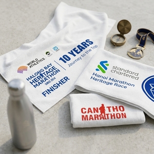 Custom <b>Microfiber</b> <b>Towel</b> Sports Gym Quick Dry Fitness <b>Towel</b> OEM ODM Wholesale Soft Absorbent Event Promotional Use - Product Image 2