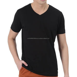 T-shirts à col en V Fresh Clean Threads pour hommes Pré-rétréci Doux Ajusté Premium Classique Séchage rapide T-shirt pour hommes - Product Image 1