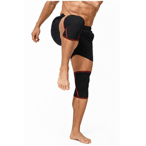 Breathable Knee Sleeve Pads for Men Women Fitness Exercise <b>Running</b> Gym Workout and Sports Joint Support Padded Knee Sleeve Pads - Product Image 2