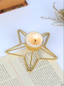 Candelabro de Latón Dorado Personalizado, Portavelas Decorativo de Lujo para Sala de Estar, Decoración de Mesa para Bodas y Eventos, Porta Incienso - Product Image 3