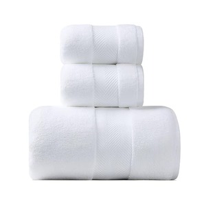 High GSM Luxury <b>Bath</b> <b>Towel</b> Soft Cotton Quick Dry Wholesale Hotel Collection OEM Custom Available White Cotton <b>Bath</b> <b>Towel</b> <b>Set</b> - Product Image 1