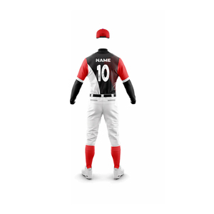 Custom Baseball Softball Uniforms Jerseys and Pants Adult Team Wear Heat-Transfer Printed Breathable Quick Dry 100% Polyester - Product Image 6