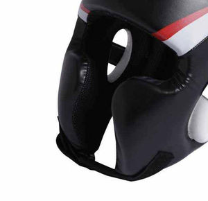 Protector de Cabeza para MMA de Alta Calidad, Personalizado, Fabricado con Cuero PU, Doble Anillo, Doble OEM, Superventas - Product Image 3