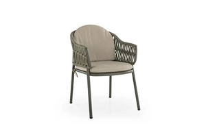 BOSCO Outdoor Dining Set Rope Woven Chairs with Teak Wood Top <b>Table</b> Patio Furniture - Product Image 2