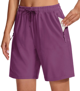 Pantalones Cortos Bermuda de Felpa Francesa para Mujer y Mujer Talla Grande de Athletic Works, con Cordón Ajustable, Transpirables, Estilo Urbano, Tipo Cargo - Product Image 6