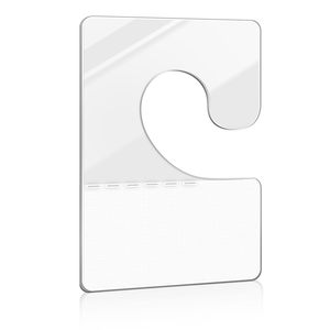 <b>Plastic</b> Self-adhesive Hang Tabs Heavy Duty Sticky J <b>Hook</b> for Supermarket Store Display Box - Product Image 4