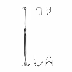 เครื่องมือผ่าตัดหู ตา จมูก และลำคอ คุณภาพสูง ปี 2026  ตะขอเกี่ยวหลอดลม - Product Image 3