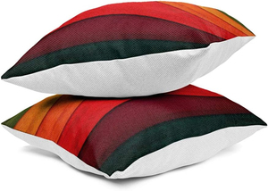 Wholesale Low Price Custom Color Blank Taekwondo Leaves Cartoon Sublimation Print Cotton <b>Sofa</b> Pillow <b>Cover</b> Modern Design Home - Product Image 3