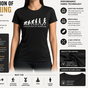 Camiseta Premium de Algodón para Mujer, Color Sólido |   Camiseta Deportiva Transpirable de Secado Rápido para Verano, Informal, para Correr, Hacer Ejercicio, Uso Diario - Product Image 5