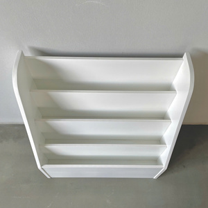 Meubles Montessori, bibliothèque en bois blanc pour enfants, assemblage requis, organisateur de rangement pour la chambre d'enfant et étagère à livres - Product Image 5