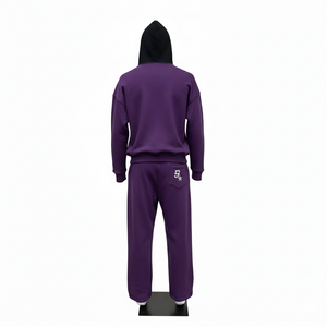 Nouveau survêtement zippé personnalisé avec logo, en molleton 100 % coton, confortable et respirant, pour homme – Collection 2026 - Product Image 2