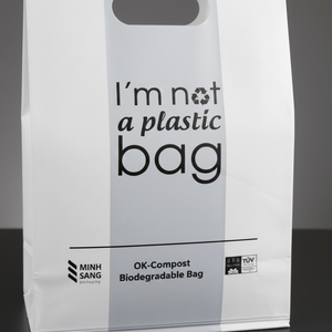 Bolsa de Compra Diseñada para Necesidades de Transporte Desechables, Fabricada con Material Ecológico de Almidón con Estructura Estable - Product Image 3