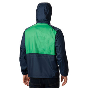 Chaqueta cortavientos personalizada para hombre al mejor precio, chaqueta cortavientos de nailon y poliéster para venta en línea - Product Image 4