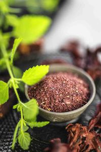 Poudre de fruits d'hibiscus sabdariffa (roselle) biologique de qualité supérieure, numéro de modèle : Poudre d'hibiscus, boissons hydrosolubles - Product Image 2
