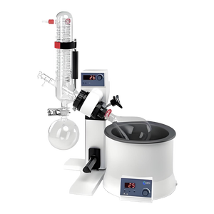 Mesin distilasi listrik laboratorium Evaporator putar Digital LED dengan pompa ekstraksi otomatis Motor - Product Image 1