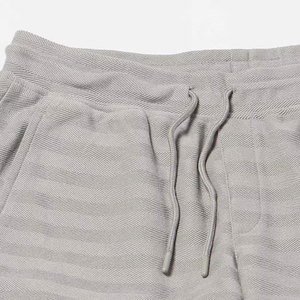 Shorts Bermuda en Coton Gris Écologique pour Homme, Style Urbain, avec Cordon de Serrage à la Taille et Poches Latérales, Tenue Décontractée - Product Image 5