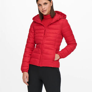 Doudoune classique pour femme respirante, imperméable, réversible, rembourrée de coton, tailles et couleurs personnalisables, vêtement d'extérieur tendance pour l'automne - Product Image 1