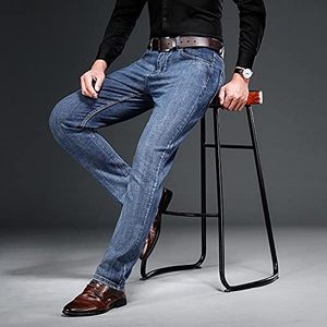 Men's Pencil <b>Jeans</b> Breathable Washed Mid Denim <b>Button</b> <b>Fly</b> Pants Pockets Spring Casual OEM Wholesale Bulk Custom Logo Men - Product Image 4