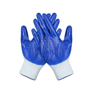 Guantes de Seguridad de Uso General, Recubrimiento de NBR en la Palma, Transpirables, con Puño Elástico, para Logística y Ensamblaje - Product Image 3