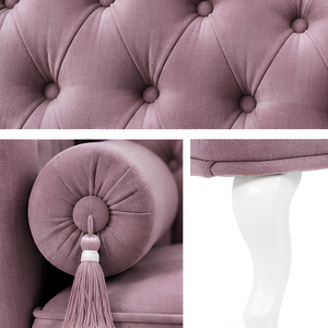 Sofá Moderno de Lujo Tapizado en Madera de Teca, Muebles Elegantes para Sala de Estar, Hotel, Villa o Apartamento - Product Image 5