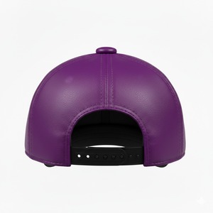 Gorras de Béisbol Delgadas de Cuero Genuino Brillante Unisex para Primavera, Gorras de Béisbol Lisas y Elegantes para Hombres y Mujeres - Product Image 4