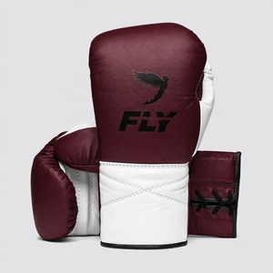 Guantes de Boxeo Fly Super Lace de Alta Calidad, Color Personalizado, Guantes de Boxeo Profesionales de Piel de Vacuno para Entrenamiento - Product Image 4
