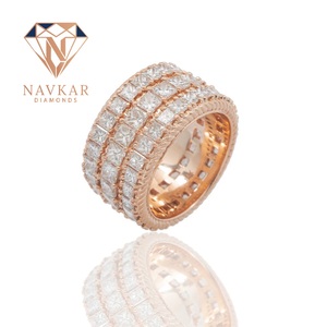 Hot Sale Moissanite Diamond <b>Ring</b> <b>Emerald</b> Cut D Color VVS Sterling <b>Silver</b> Engagement <b>Ring</b> For Women Jewelry Available For Sale - Product Image 4