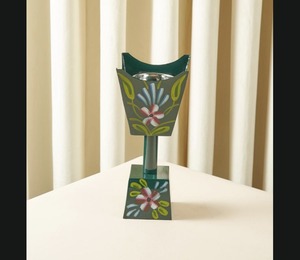 Quemador de incienso árabe tradicional de metal fundido con tapa y mango de madera para uso doméstico - Product Image 5