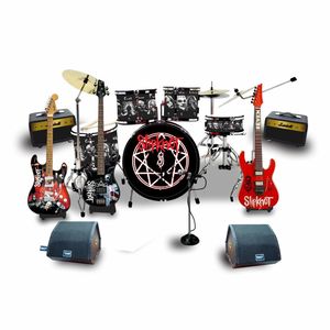 ชุดดนตรีจิ๋วแบบชุดเดียว โมเดลตกแต่ง Slipknot - Product Image 1