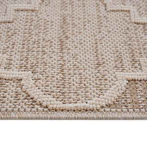 Set di Tappeti LOOM and LUXE Collection 8X10 Crema/Trellis per Interni/Esterni - Product Image 5