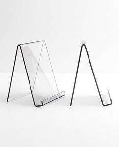 Nuevos y Elegantes Exhibidores de Libros de Acrílico Transparente Cortados con Láser |   Estanterías Elegantes para Librerías y Ferias Comerciales - Product Image 5