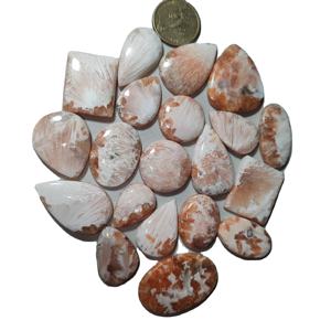 High Quality Natural Amethyst Scholersite Cabochons Loose Crystal Gemstones for <b>Jewelry</b> <b>Making</b> Lot Supply - Product Image 4