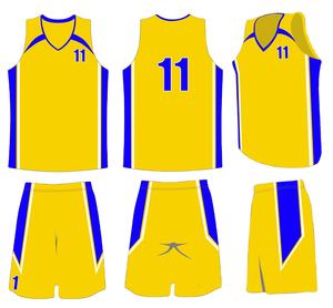 Ensemble d'uniformes de basketball personnalisés de qualité supérieure pour la vente en gros, imprimés par sublimation, respirants, grande taille, anti-bactériens - Product Image 2