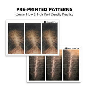 Peau d'entraînement personnalisée en <span class=keywords><strong>cuir</strong></span> SMP pour la micropigmentation du <span class=keywords><strong>cuir</strong></span> <span class=keywords><strong>chevelu</strong></span> et la formation au <span class=keywords><strong>tatouage</strong></span> capillaire - Product Image 5
