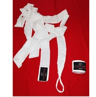 Bandages de boxe Eagle View RED 4 mètres x 5 cm, respirants, durables, universels, en coton et nylon, pour le kickboxing
