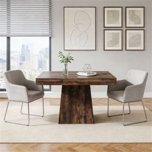 Tavolo Quadrato da Pranzo e Caffè, Arredamento per Cucina e Sala da Pranzo - Product Image 2