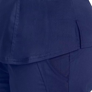 Women Nurse Hospital <b>Uniform</b> Denim Stretch Fashionable High-quality <b>Scrub</b> <b>Uniform</b> Sets with Customized Colors <b>Scrub</b> <b>Uniform</b> Sets - Product Image 6
