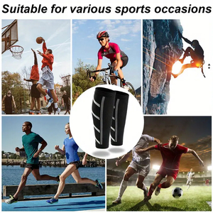 Compression Calf Sleeves, Breathable For Basketball, Soccer <b>Running</b> Latest Style Adult Fitness Safety Wear BY AMAZING INDUSTRIES - Product Image 6
