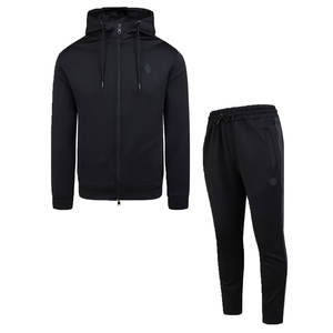 Conjuntos Deportivos de Alta Calidad al por Mayor, con Cierre, Diseño Personalizado, Transpirables, con Capucha, de 2 Piezas - Product Image 1