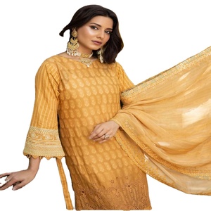 MI Création Marque KINARA-5 Premium 3 Pièces Dames Pelouse Costumes Vente Chaude Indien Pakistanais Vêtements pour Pakistan Inde Vente Entière - Product Image 1