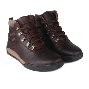 Bottines marron pour hommes, chaussures décontractées robustes, confortables, à lacets, pour les voyages, la marche et les activités de plein air - Product Image 1