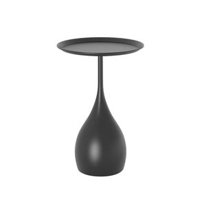 Mesa Auxiliar Glamorosa de Metal Dorado que Realza Interiores Elegantes con Textura Pulida y Presencia Impresionante - Product Image 2