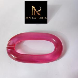 MN EXPORTS งานศิลปะตกแต่งผนังรูปวงรีเรซิ่นดีไซน์ทันสมัย ทำด้วยมือ เหมาะสำหรับงานแต่งงาน งานขอพร ตกแต่งบ้านสไตล์ร่วมสมัย - Product Image 3