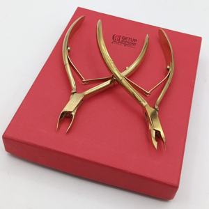 ที่ตัดหนังกำพร้าแบบพลาสม่าสีทอง รุ่น Best Style  ทำจากสแตนเลสสตีล  รับสกรีนโลโก้  ทนทาน  ปากกว้าง  อุปกรณ์เสริมความงาม GETUP - Product Image 1