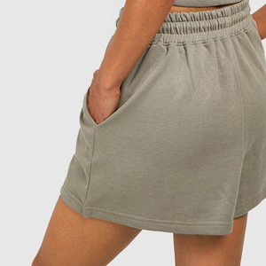 Outfitize International Wholesale Women Training Shorts for Fitness Custom Logo High Waisted Gym Workout Shorts Breathable Gear - Product Image 2